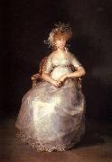 Francisco de Goya Portrait of Spain oil painting artist